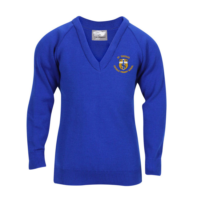 St Teresas RC Primary School V-Neck Jumper