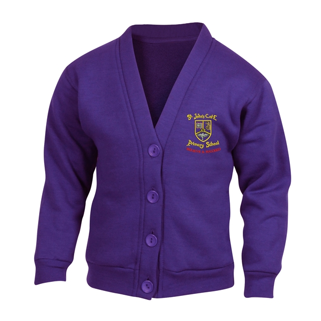 St Johns C of E Primary Cardigan - Year 6 