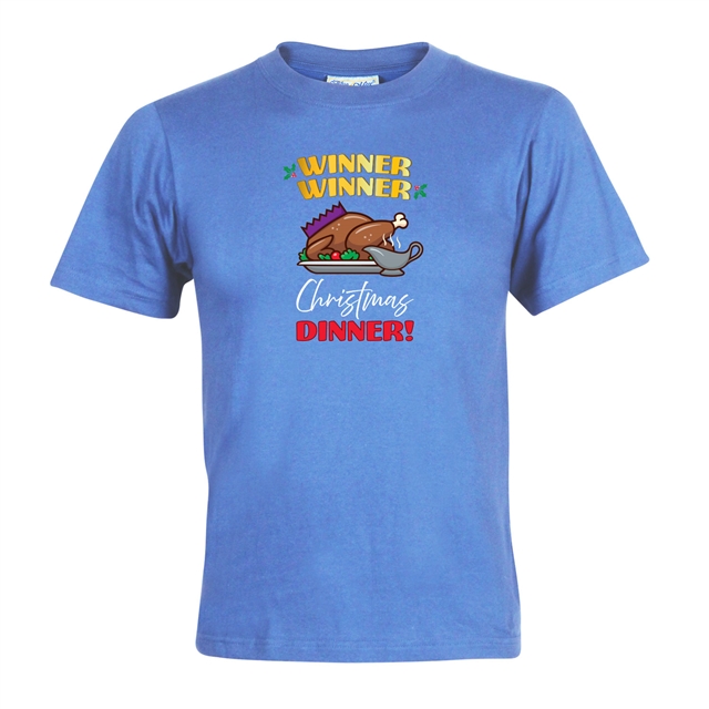 Winner Winner Christmas Dinner T-Shirt - Adult
