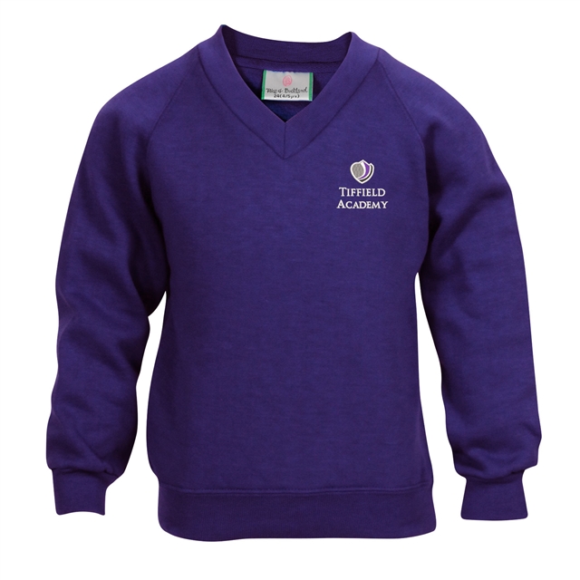 Tiffield Academy V-Neck Sweatshirt