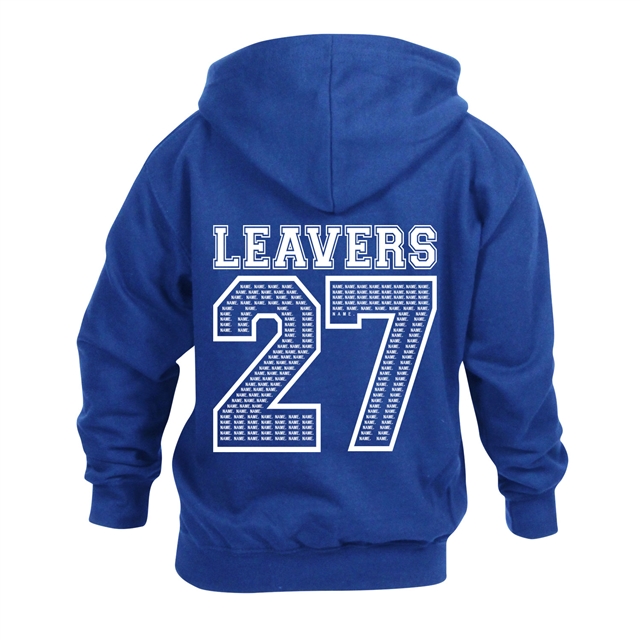 Martins Wood Cordless Leavers Hoodies 2027- With Initials