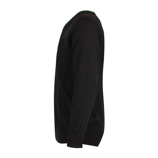 GTS Academy Knitted V-Neck Jumper with Stripe