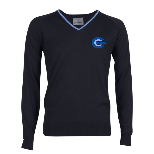 Cape Cornwall Fine Knit Jumper with Stripe