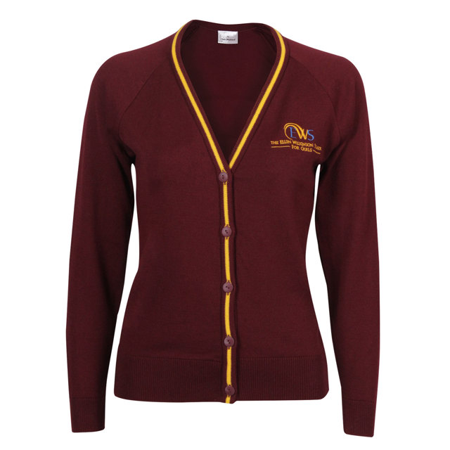 Ellen Wilkinson School Fine Knit Stripe Cardigan