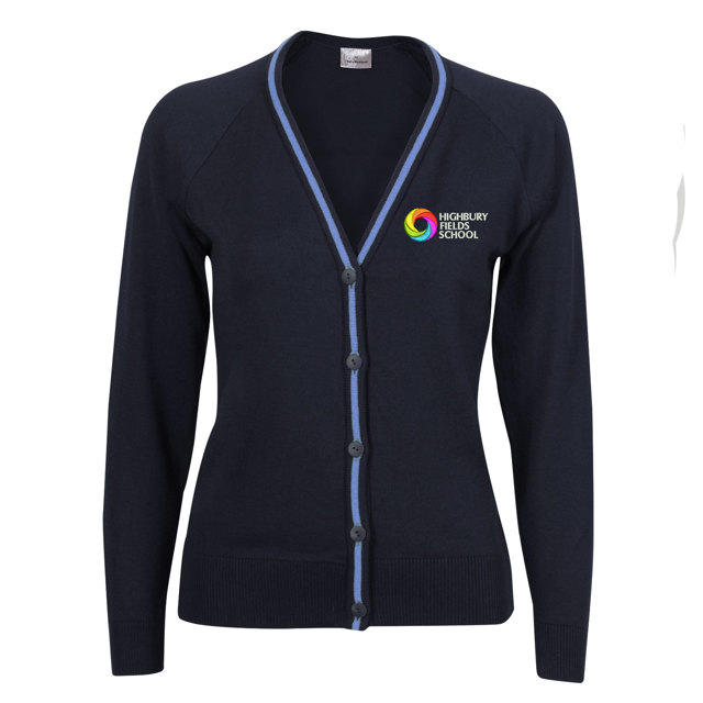 Highbury Fields School Fine Knit Cardigan