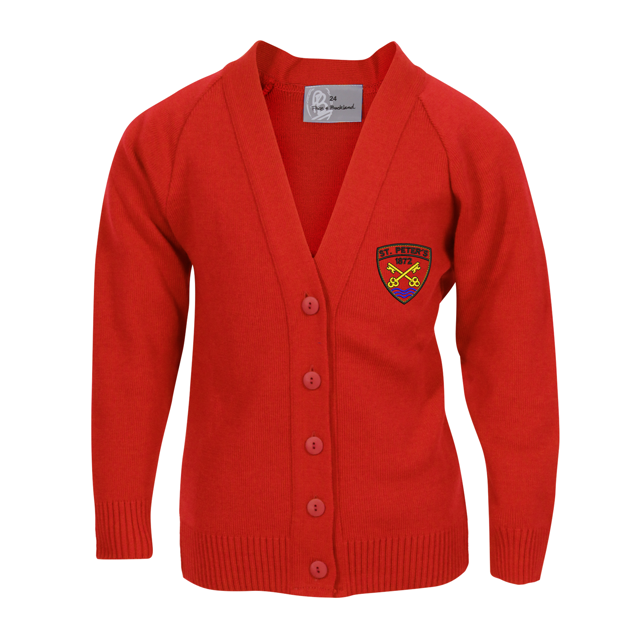 St Peters C of E First School Knitted Cardigan