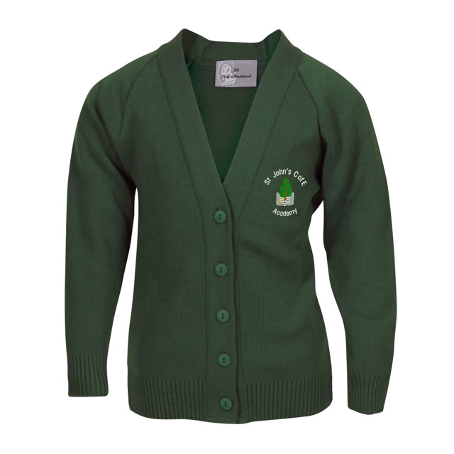 St Johns C of E Academy Knitted Cardigan