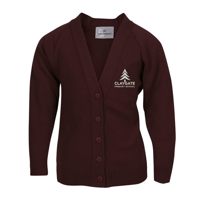 Claygate School Knitted Cardigan