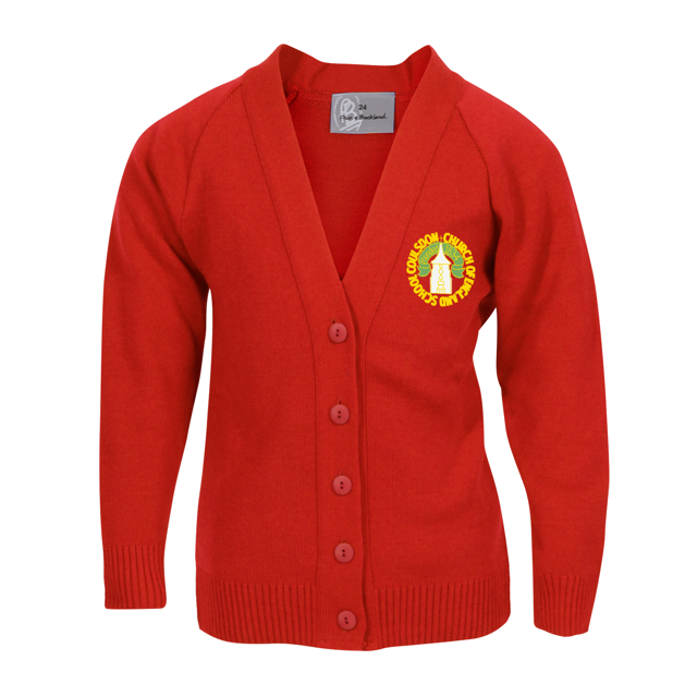 Coulsdon C of E Primary School Knitted Cardigan 