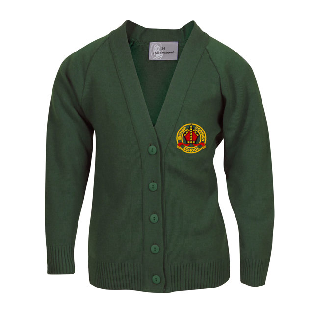 Bishop Cornish School Knitted Cardigan