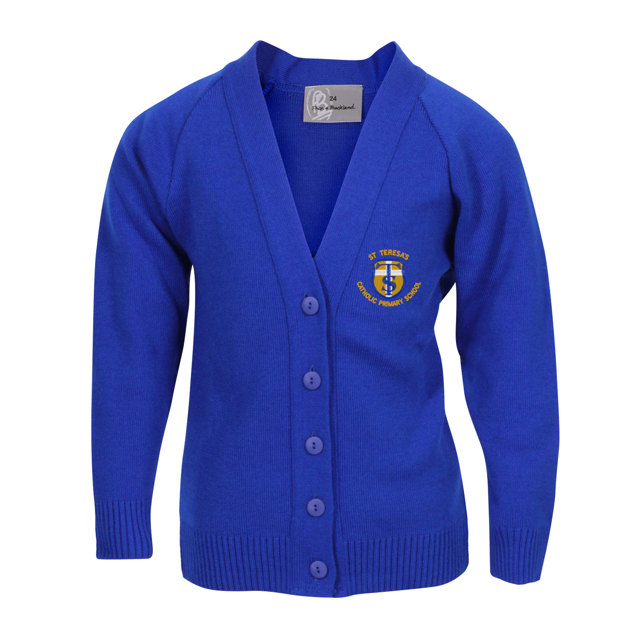 St Teresas RC Primary School Knitted Cardigan