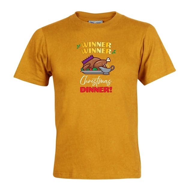 Winner Winner Christmas Dinner T-Shirt - Child