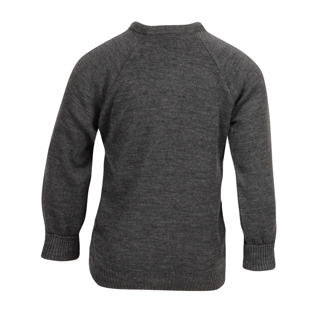 V-Neck Knitted School Jumper