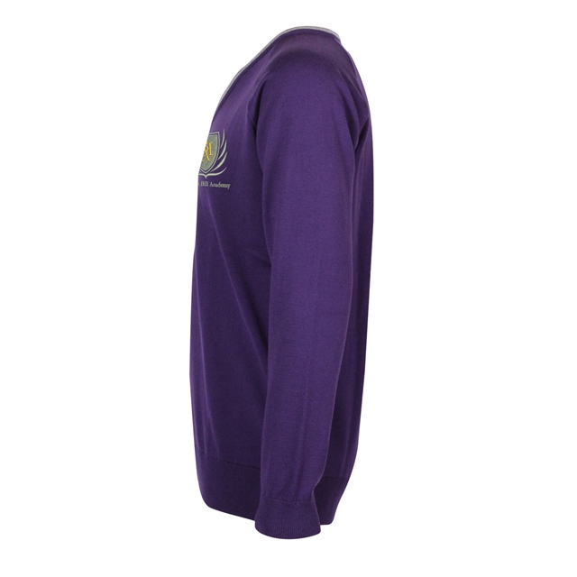 Barnet Hill Academy Knitted V-Neck Jumper