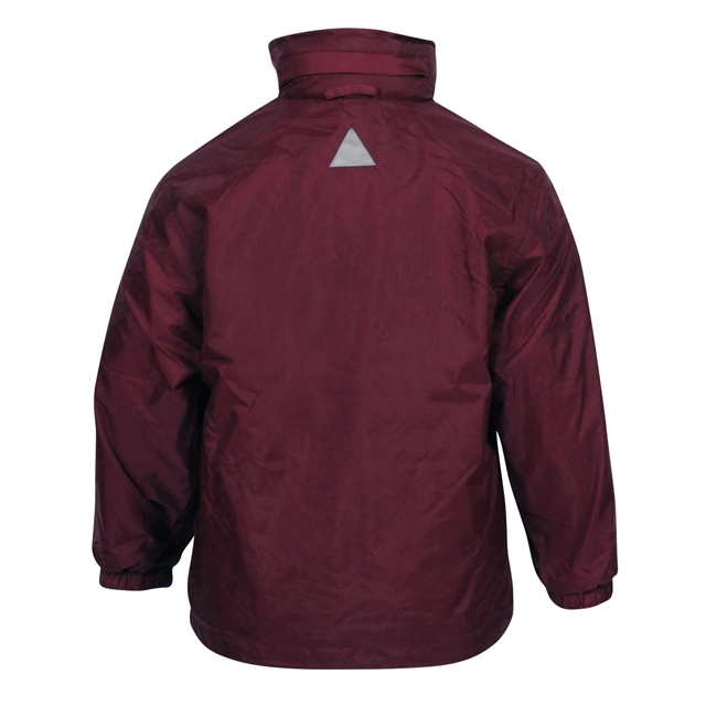 Maroon Showerproof School Coat