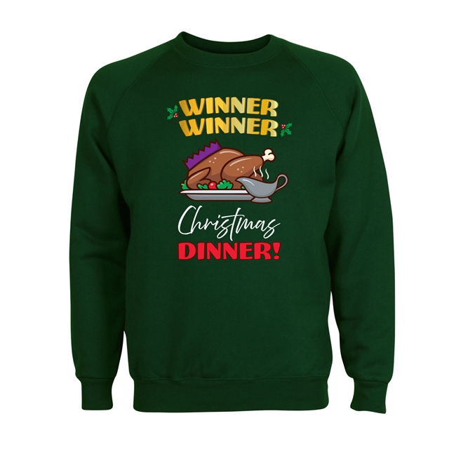 Winner Winner Christmas Dinner Sweatshirt - Adult 
