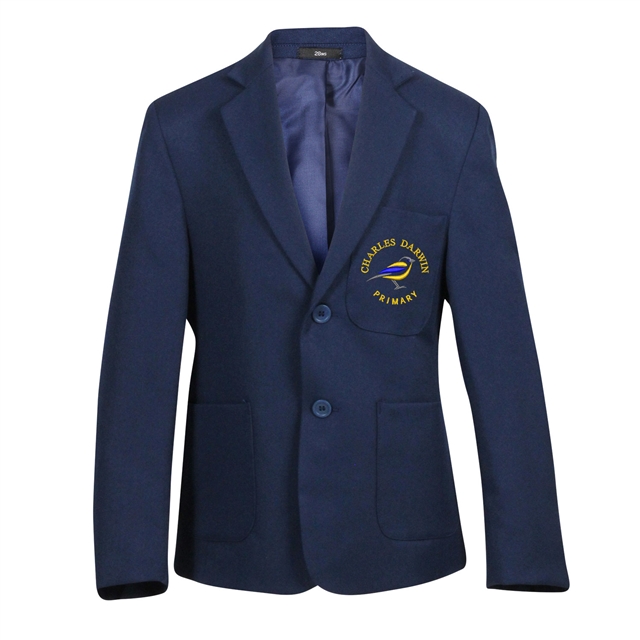 Charles Darwin Primary School Unisex Blazer (size 22" - 28")