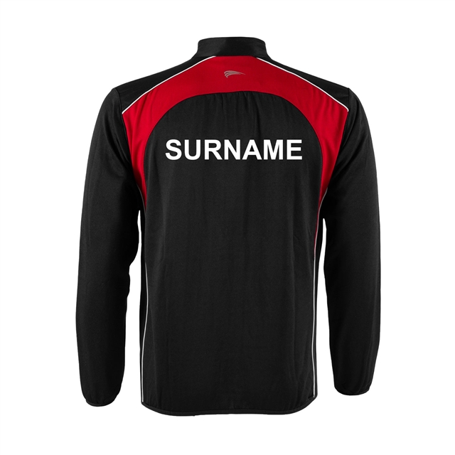 Debenham High School 1/4 Zip Tracksuit Top with Surname