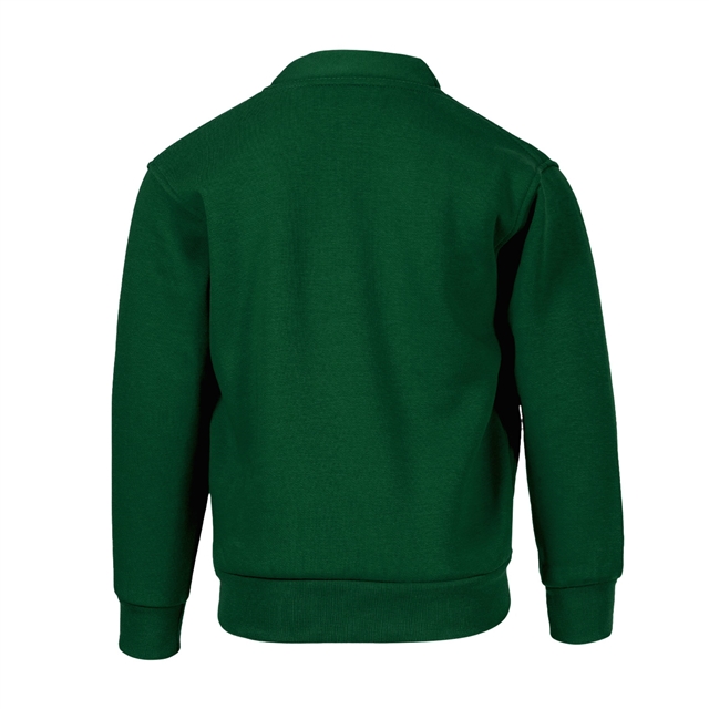 Bottle Green Cotton Rich School Cardigan