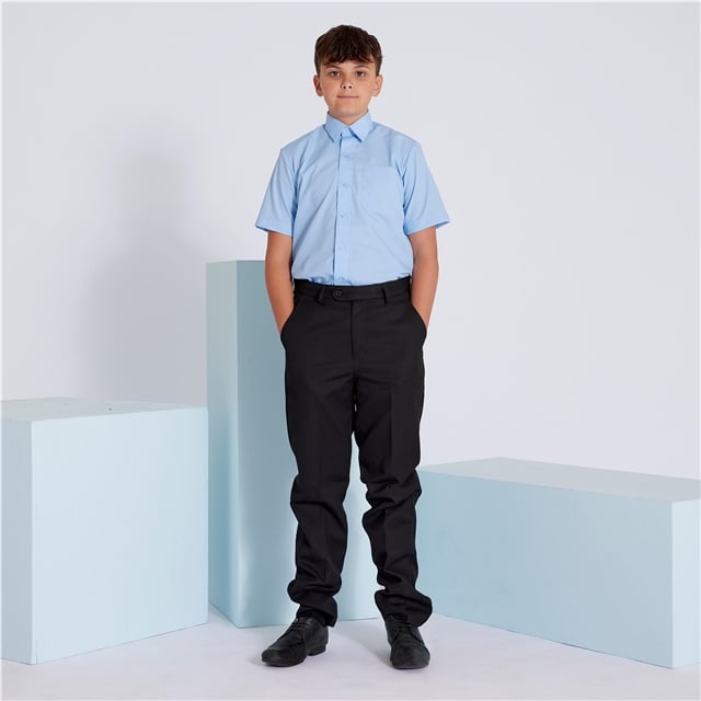 Short Sleeve School Shirt - Twin Pack