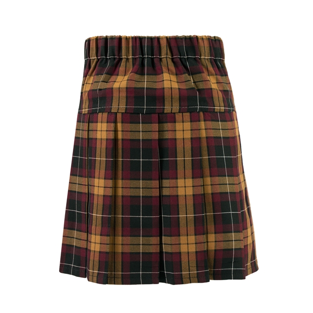 Marie Weller Primary School Pleated Tartan Skirt