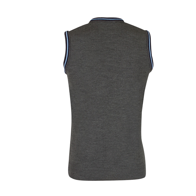 The Turner Free School Sleeveless Jumper with 3 Stripes  - Years 8 to 11