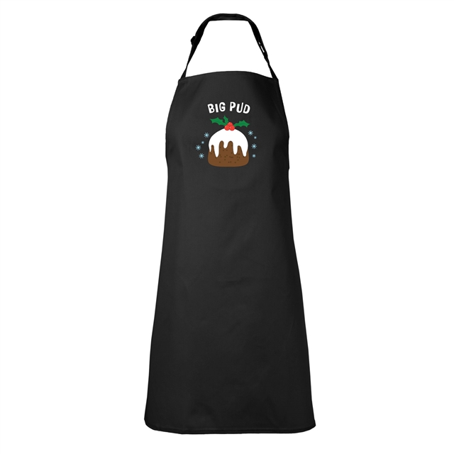 Big Pud Christmas Apron - Adult