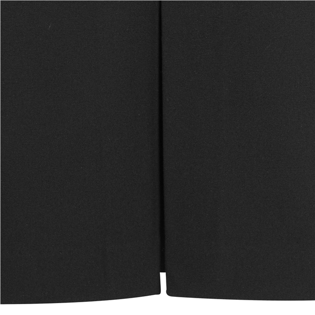 Black Straight School Skirt