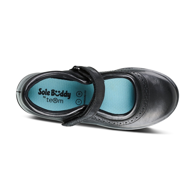 Junior Girls Leather School Shoes