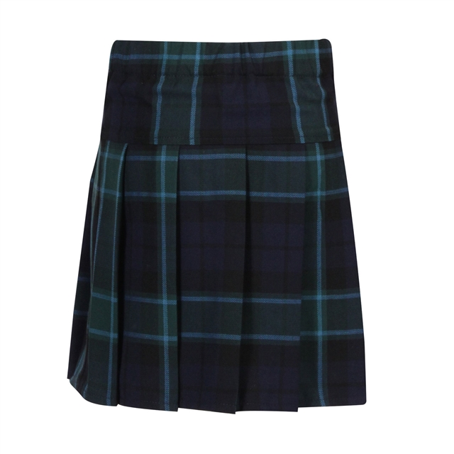 Nicholas Hawksmoor Primary School Pleated Tartan Skirt