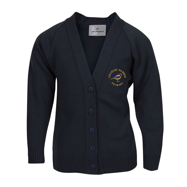 Charles Darwin Primary Knitted Cardigan