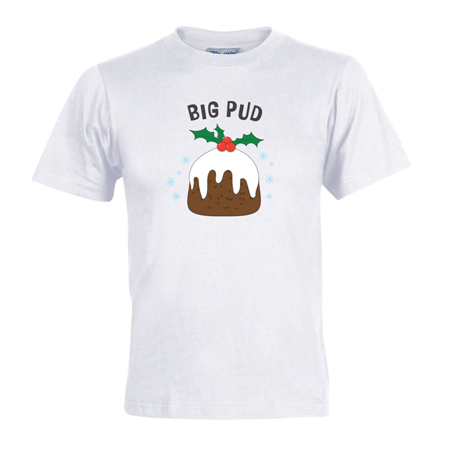 Big Pud Christmas T-Shirt - Adult