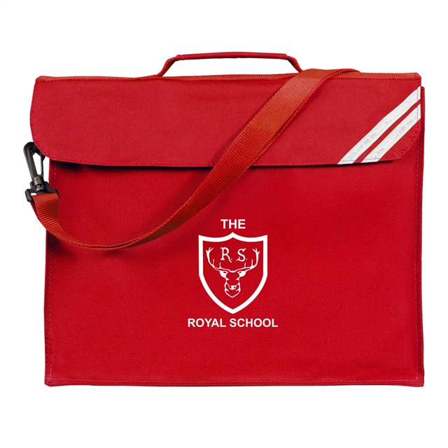 The Royal School Book Bag with Strap