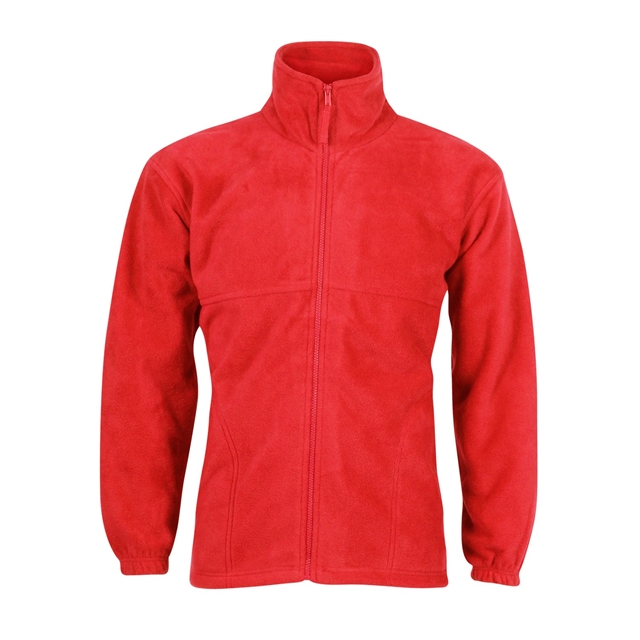 Red Polar Fleece Jacket