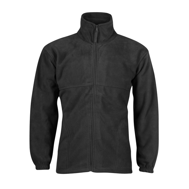 Black Polar Fleece Jacket