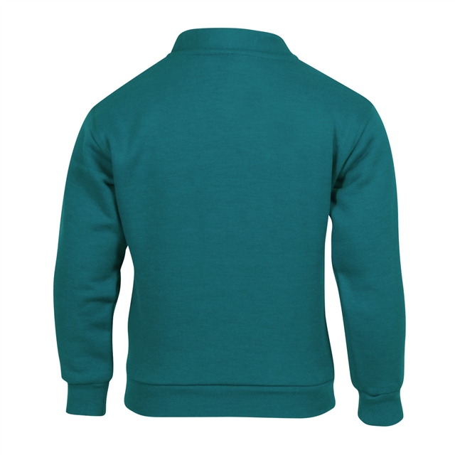 School Sweatshirt Cardigan