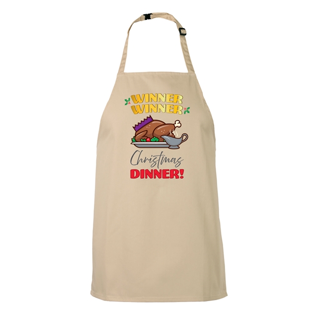 Winner Winner Christmas Dinner Apron - Child