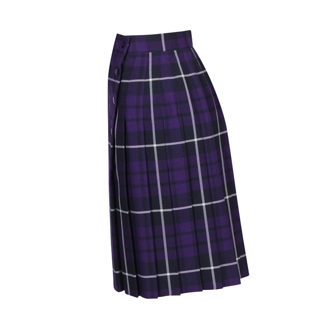 The Sutton Academy Kilt Style Tartan Skirt