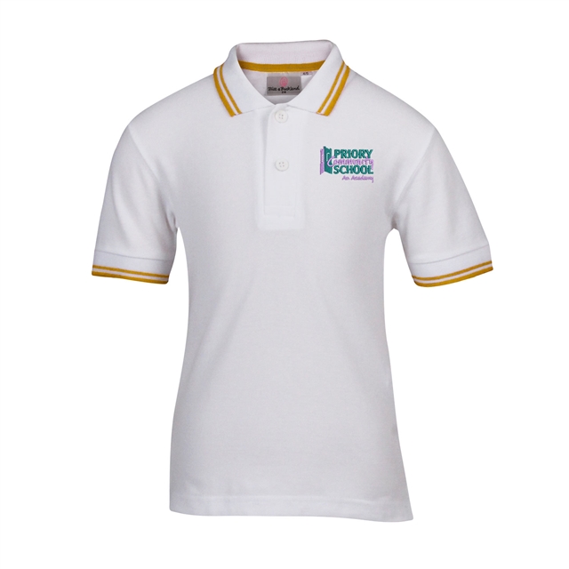 Priory Community School Academy House Polo Shirt with Logo