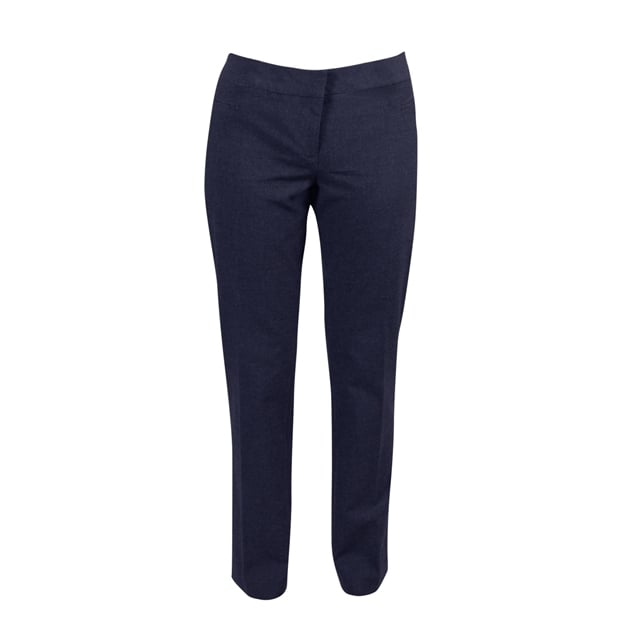 Navy Girls Straight Leg School Trousers
