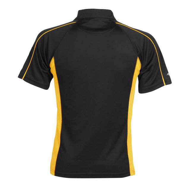 Ely College Unisex Sports Polo Shirt - Etheldreda (Gold)