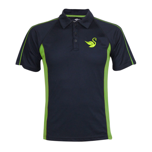 The Swan School Unisex Sports Polo Shirt