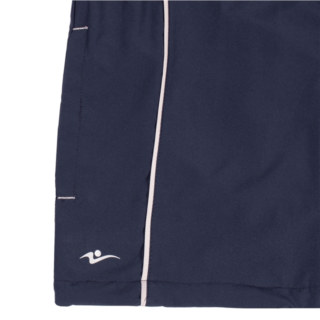 Navy & White Tracksuit Top