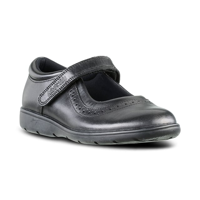 Junior Girls Leather School Shoes