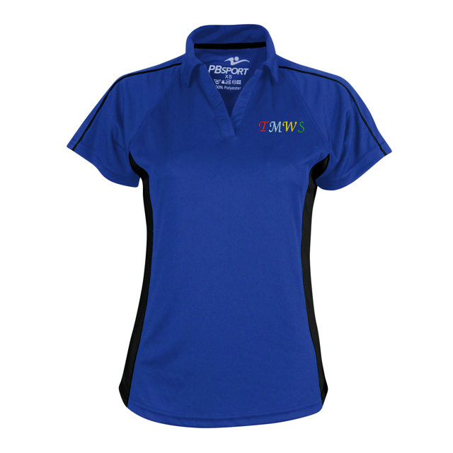 The Market Weighton School Girl Fit Sports Polo Shirt