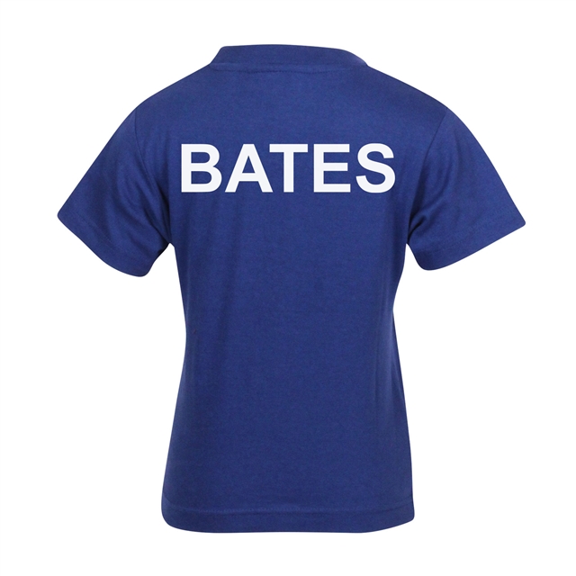 Rushden Primary Academy House T-Shirt Bates (Royal)