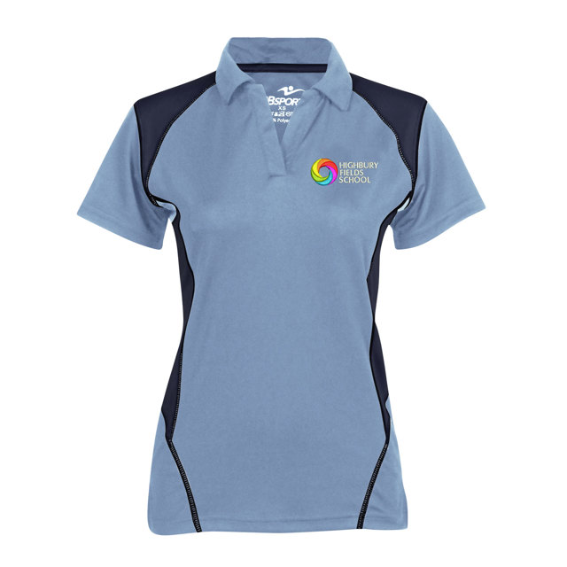 Highbury Fields School Girl Fit Sports Polo Shirt