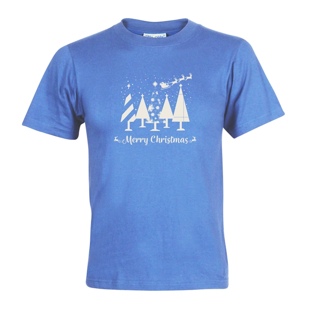 Merry Christmas Trees T-Shirt - Child