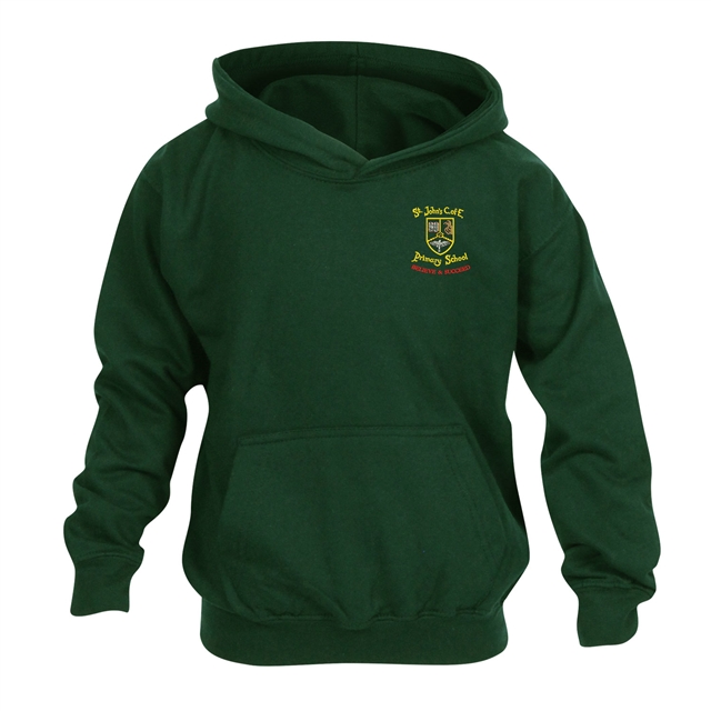 St Johns C of E Primary Cordless PE Hoodie