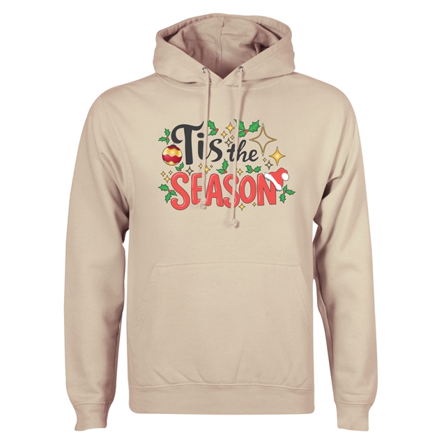 Tis The Season Christmas Hoodie - Adult